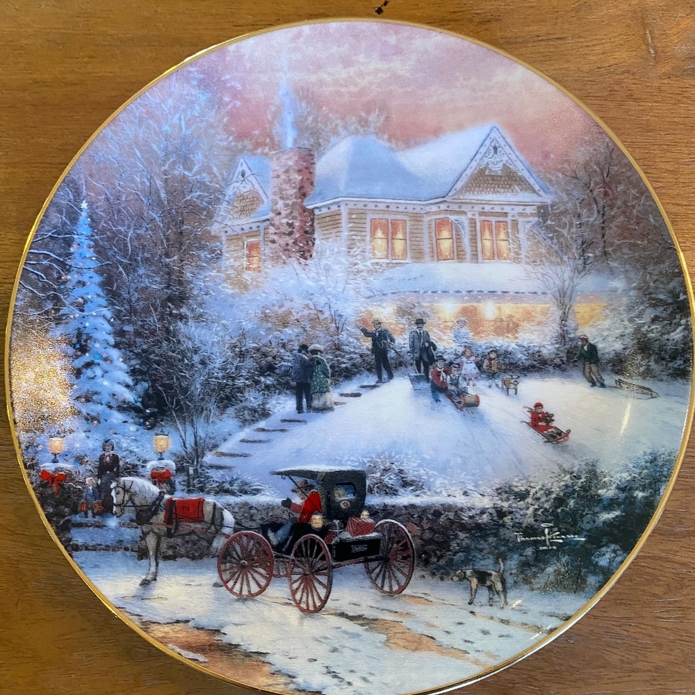 Thomas Kinkade 'All Friends are Welcome'